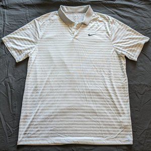 NIKE Golf XL Grey / White